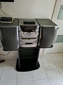 impianto stereo HIFI component system kenwood 