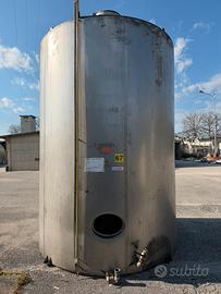 Cisterne acciaio inox 200 quintali