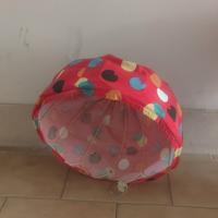 lampadario in stoffa per cameretta bimbi 