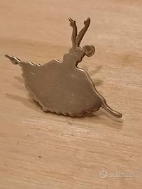 spilletta vintage in argento 925 Ballerina 