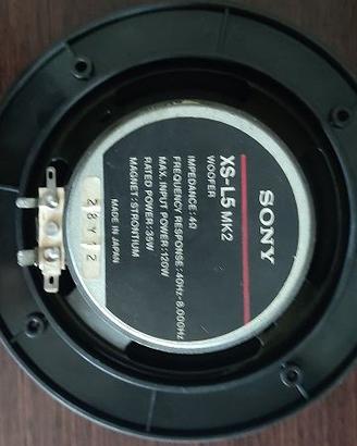 Coppia Woofer SONY da 13 cm
