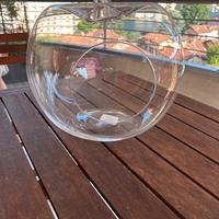 Vaso vetro a forma di mela