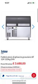 Macchina ghiaccio granulare scotsman AF124
