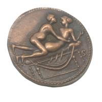 REPLICA MONETA ROMANA DEL SESSO SPINTRIE COD E9