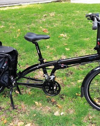 Bici Tern Cargo Node 2 bambini cargo pieghevole