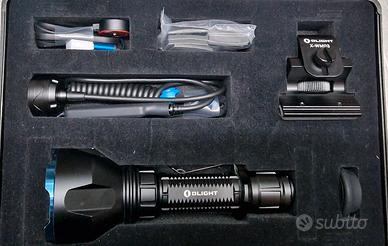 olight warrior x turbo kit , torcia 1100 lumen led