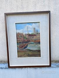 Antico dipinto ultimo quarto Ottocento 