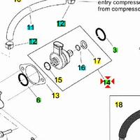 Iniettore aria Aprilia SR50 AP3AGA000137