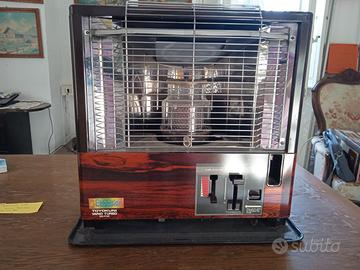 stufa a petrolio bianco