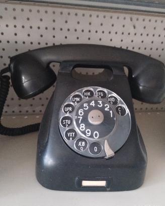 Raro Telefono Danese KTAS Lettere 50s