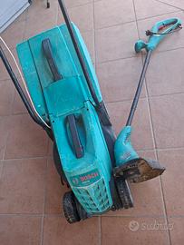 attrezzi  da giardino tagliaerba