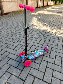 Monopattino bambini 3 ruote luminose