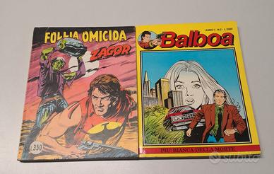 Zagor TEX Mister no e Balboa 