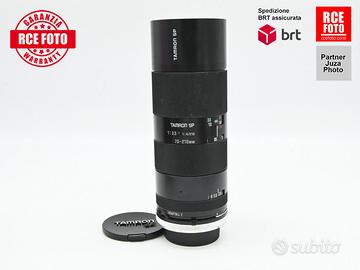 Tamron SP 70-210 F3.5-4 Adaptall-2 (con adaptall p