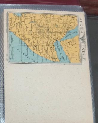 Cartolina d 'epoca Africa Orientale Italiana 1935