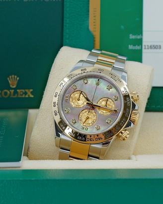 ROLEX DAYTONA 116503 CRYSTAL MOP 2018 FULL SET 