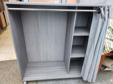 🌀Nuovo(da esposizione) Armadio con ruote L120xP48