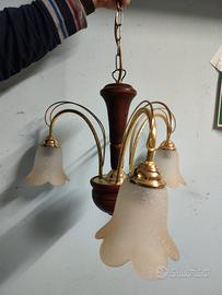 Lampadario 3 campane.