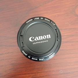 Obiettivo Canon 50 mm F1.4 USM Ultra Sonic