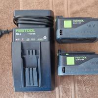 Festool 2 Batterie 5,2 Ah + TCL 6