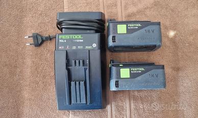 Festool 2 Batterie 5,2 Ah + TCL 6