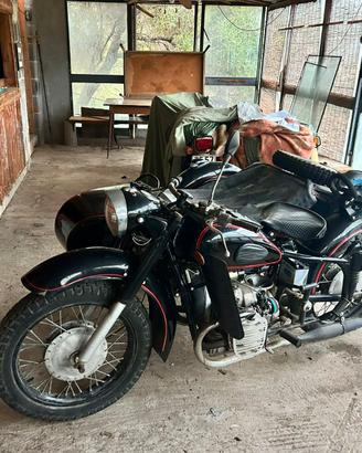 Sidecar d'epoca - Dnepr k750 750cc
