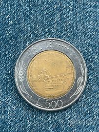 Moneta 500 Lire 1995