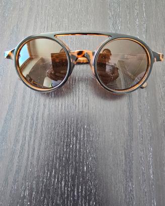 Occhiali da Sole Round / Aviator - Stile Tartaruga