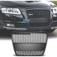 GRIGLIA PER AUDI A6 4F 04-08 LOOK RS6 COLORE NERO