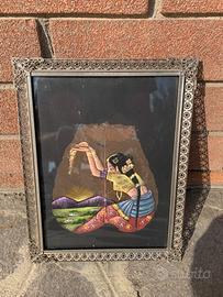Quadro su foglia