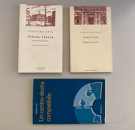 3 libri del Sen. Aventino Frau