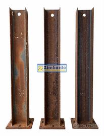 Pilastri HEB 240 H 8 metri - con piastre - Usati c