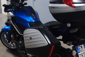 Honda nc 750 DCT travel