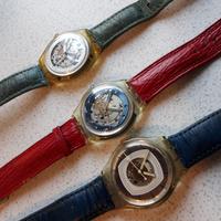orologi meccanici swatch 3 pezzi