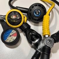 Erogatore completo Scubapro MK25 + G250HP set top!