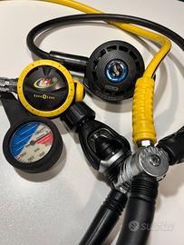 Erogatore completo Scubapro MK25 + G250HP set top!