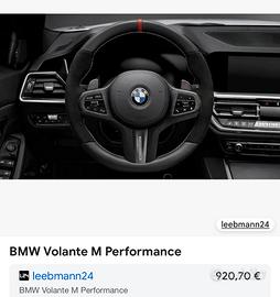 Volante bmw  m performance