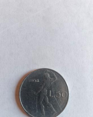 Moneta da 50 lire