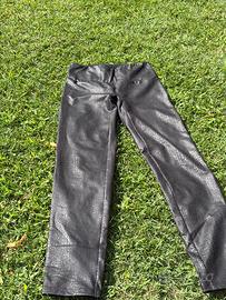 Leggins ecopelle donna