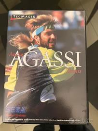 ANDRE AGASSI Tennis-SEGA MASTER SYSTEM 1993