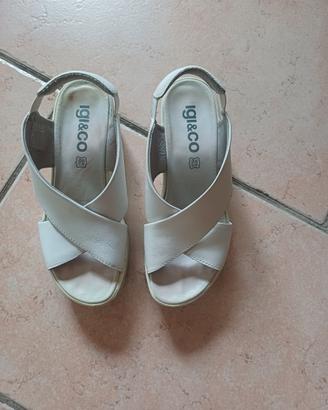 Sandali Igi&Co bianche donna