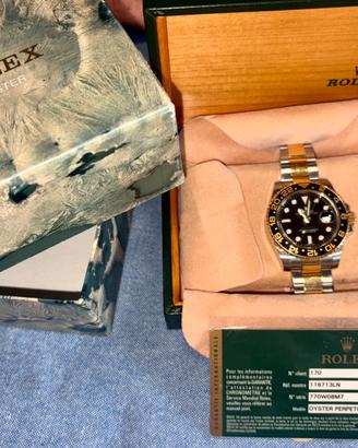 Rolex GMT-Master II 116713LN Acciaio Oro 40 mm