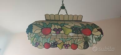 Lampadario Perenz stile Tiffany