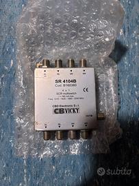 CBVicky SR 4104B Multiswitch SCR 4 Frequenze