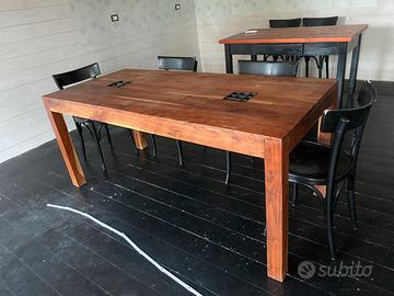 tavolo legno massello