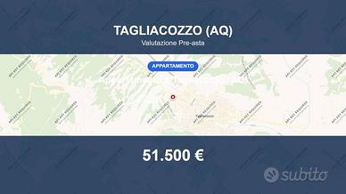Immobile in asta di 90 m² con box auto a Tagliacoz