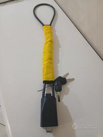 blocca sterzoBlocca Volante a Cavo per Cintura di 