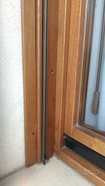 Finestre anta ribalta della Panto legno teak