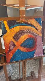 Quadro conchiglia astratto