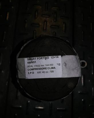 Compressore clima SMART FORTWO 799cc diesel 2012